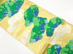 アンティーク　笠松模様織り出し袋帯（材料）